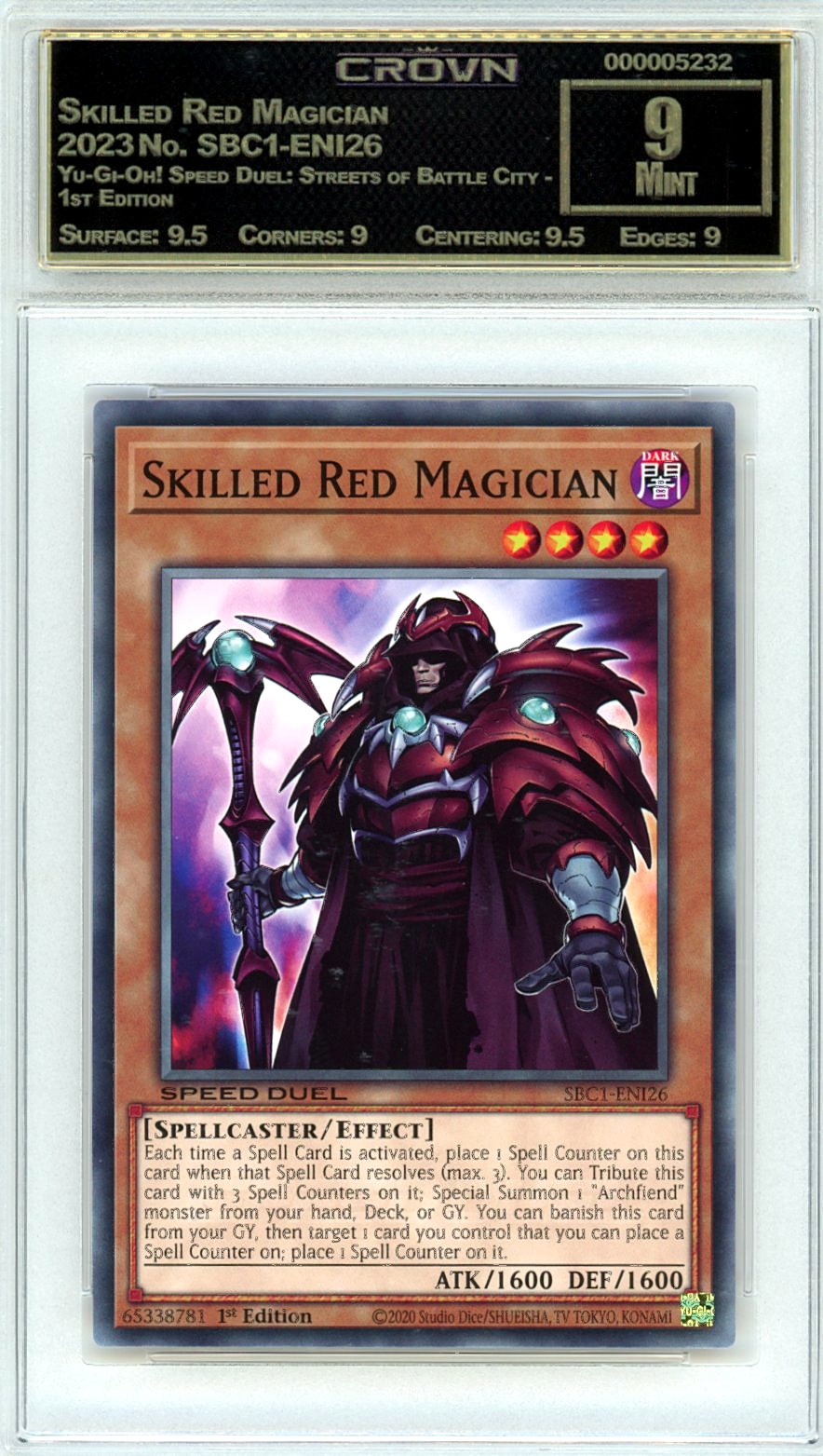 Skilled Red Magician