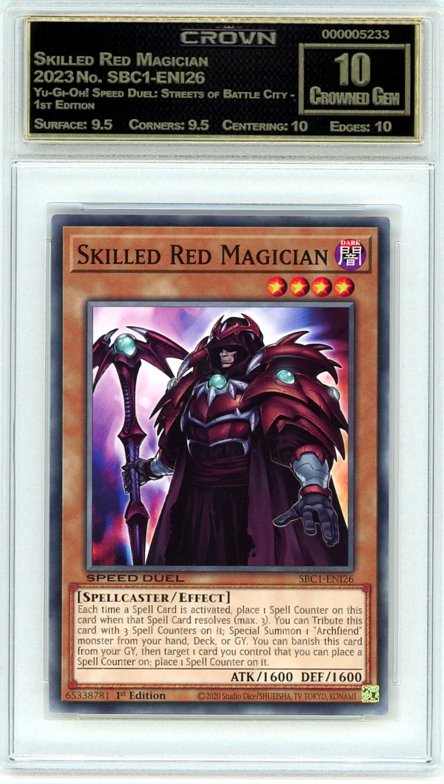 Skilled Red Magician