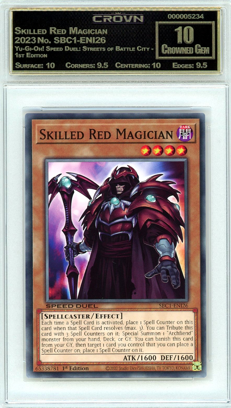 Skilled Red Magician