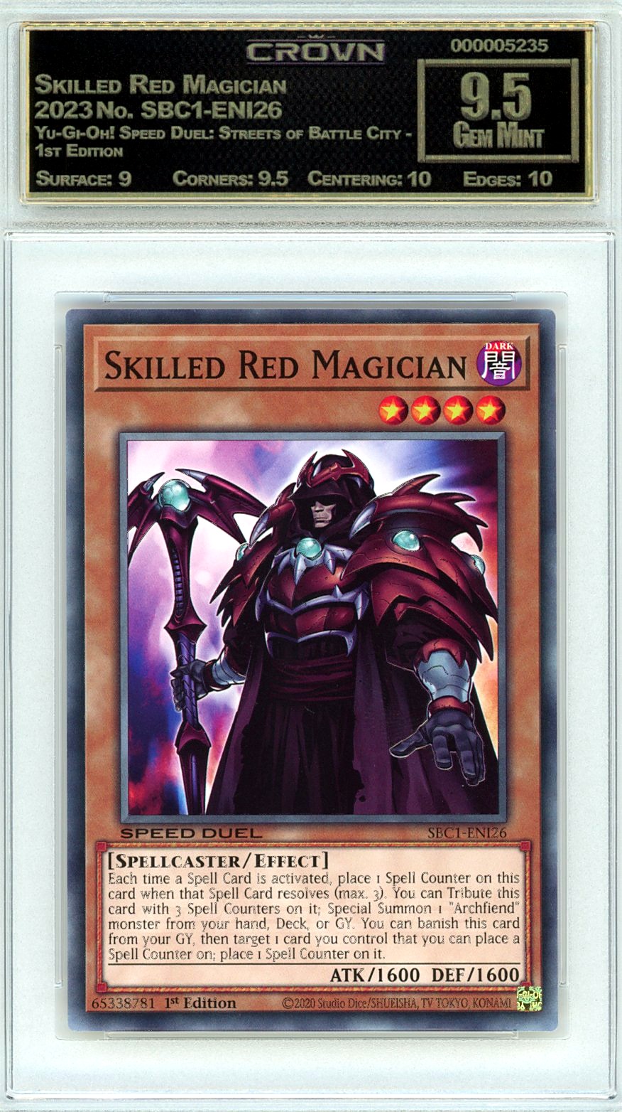 Skilled Red Magician