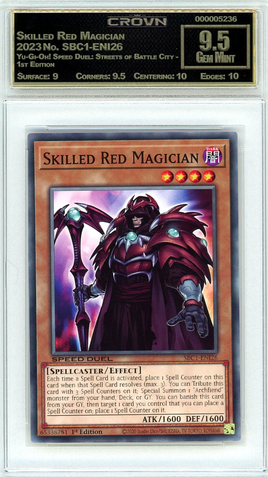 Skilled Red Magician