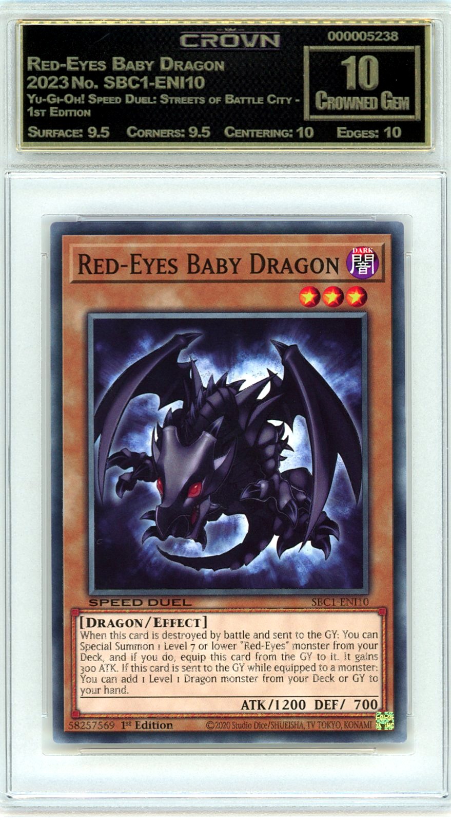 Red-Eyes Baby Dragon