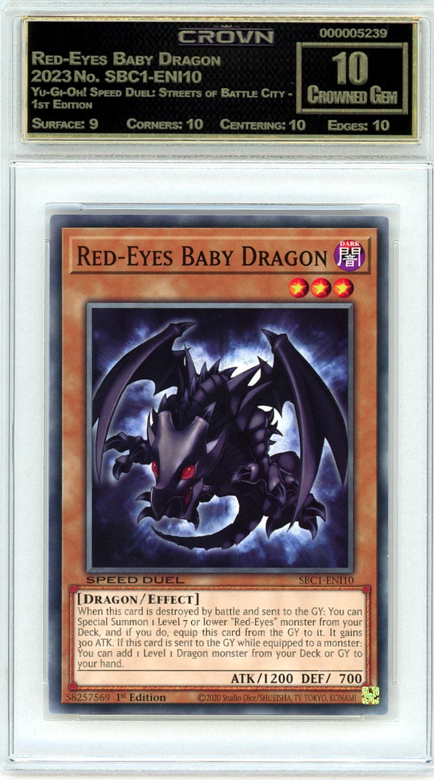 Red-Eyes Baby Dragon