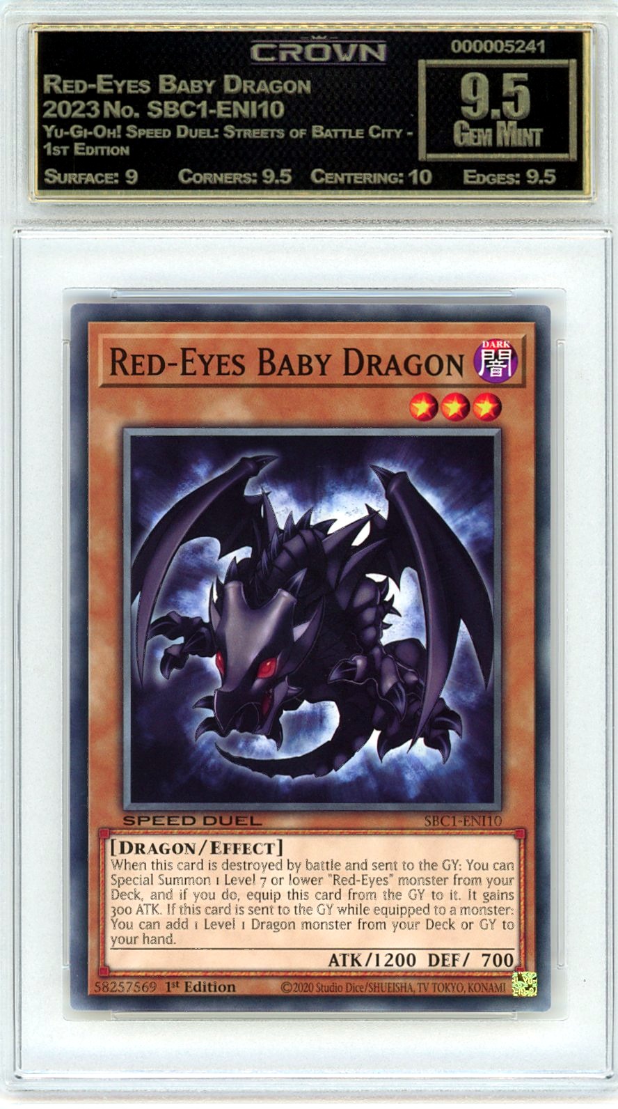 Red-Eyes Baby Dragon