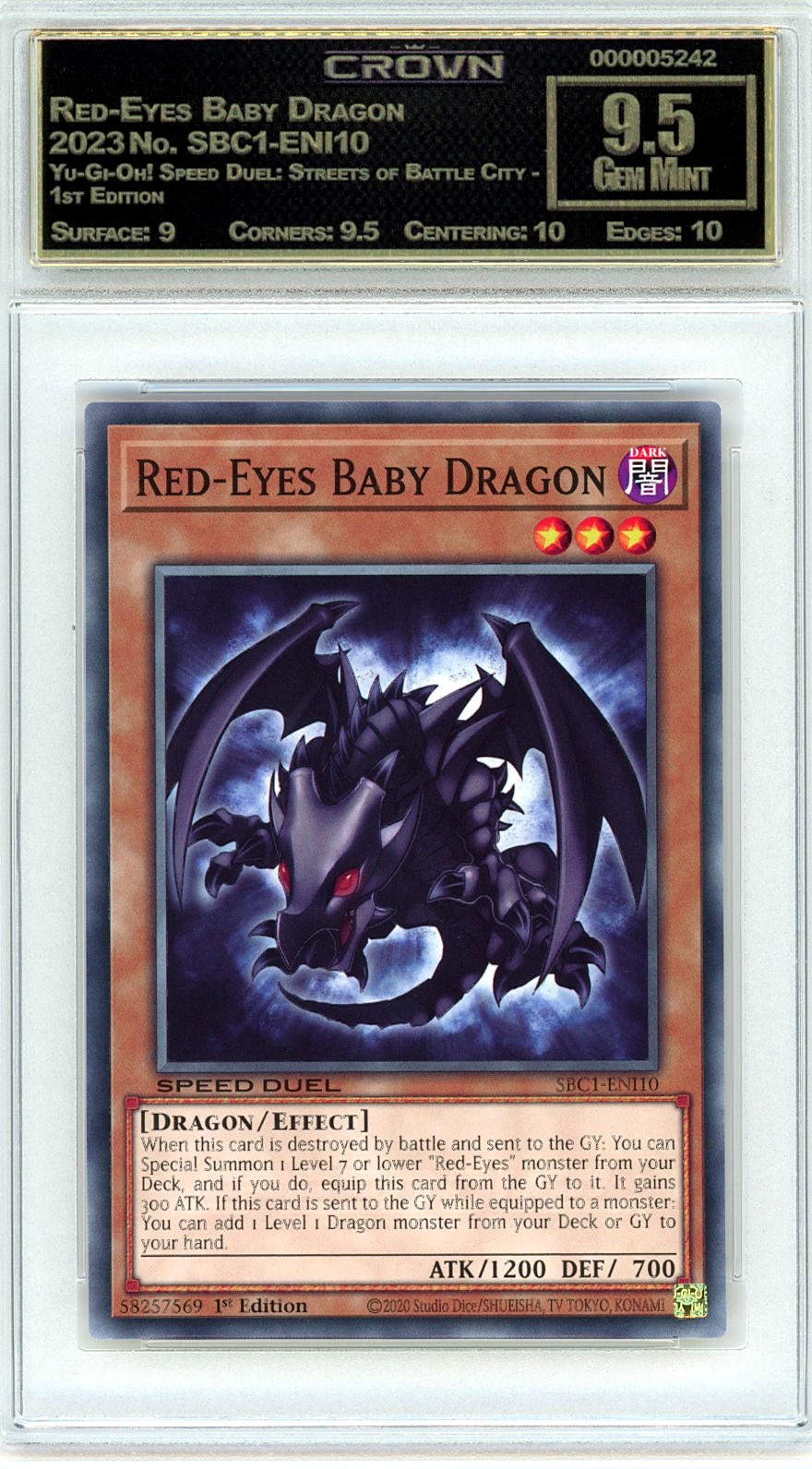 Red-Eyes Baby Dragon