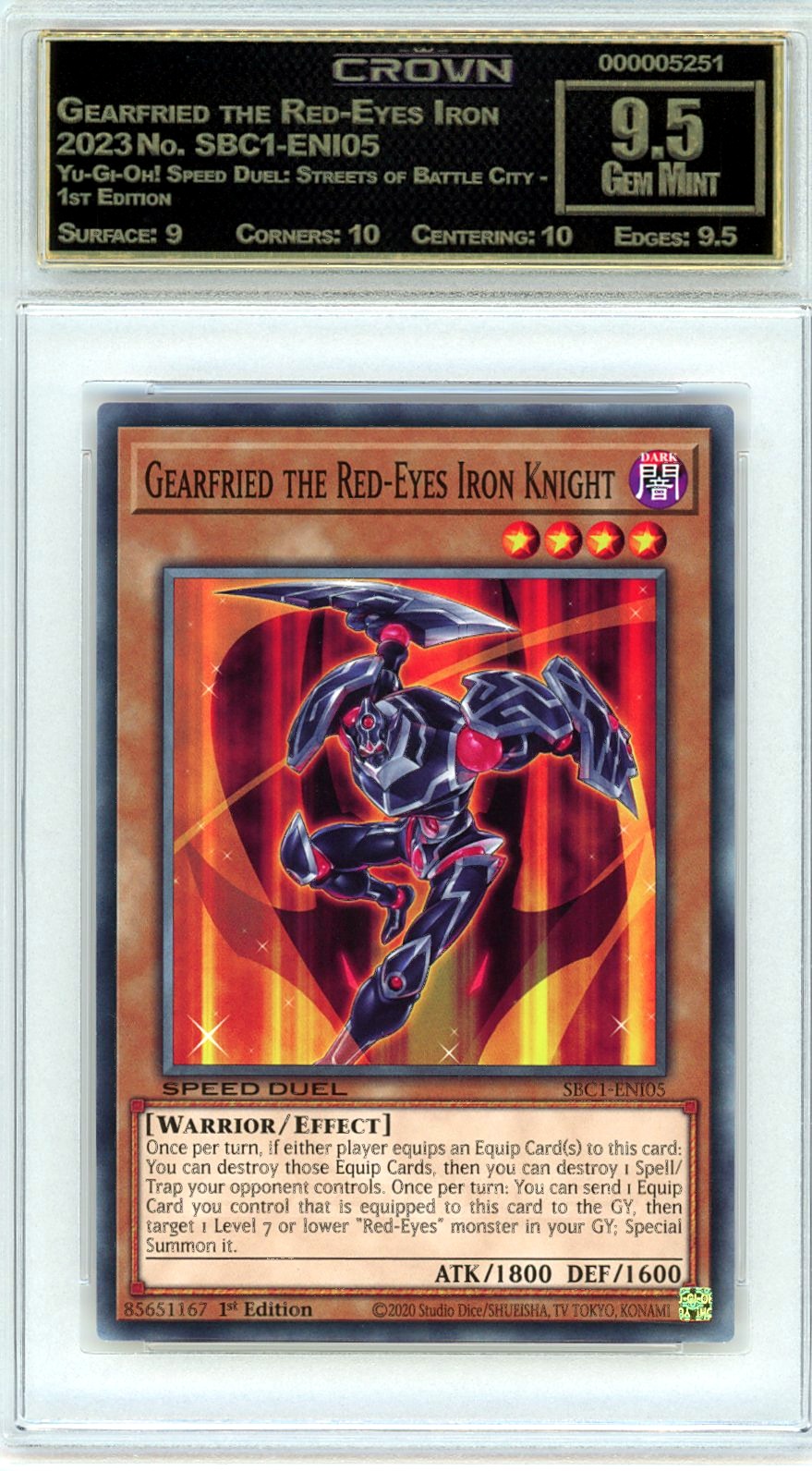 Gearfried the Red-Eyes Iron K…
