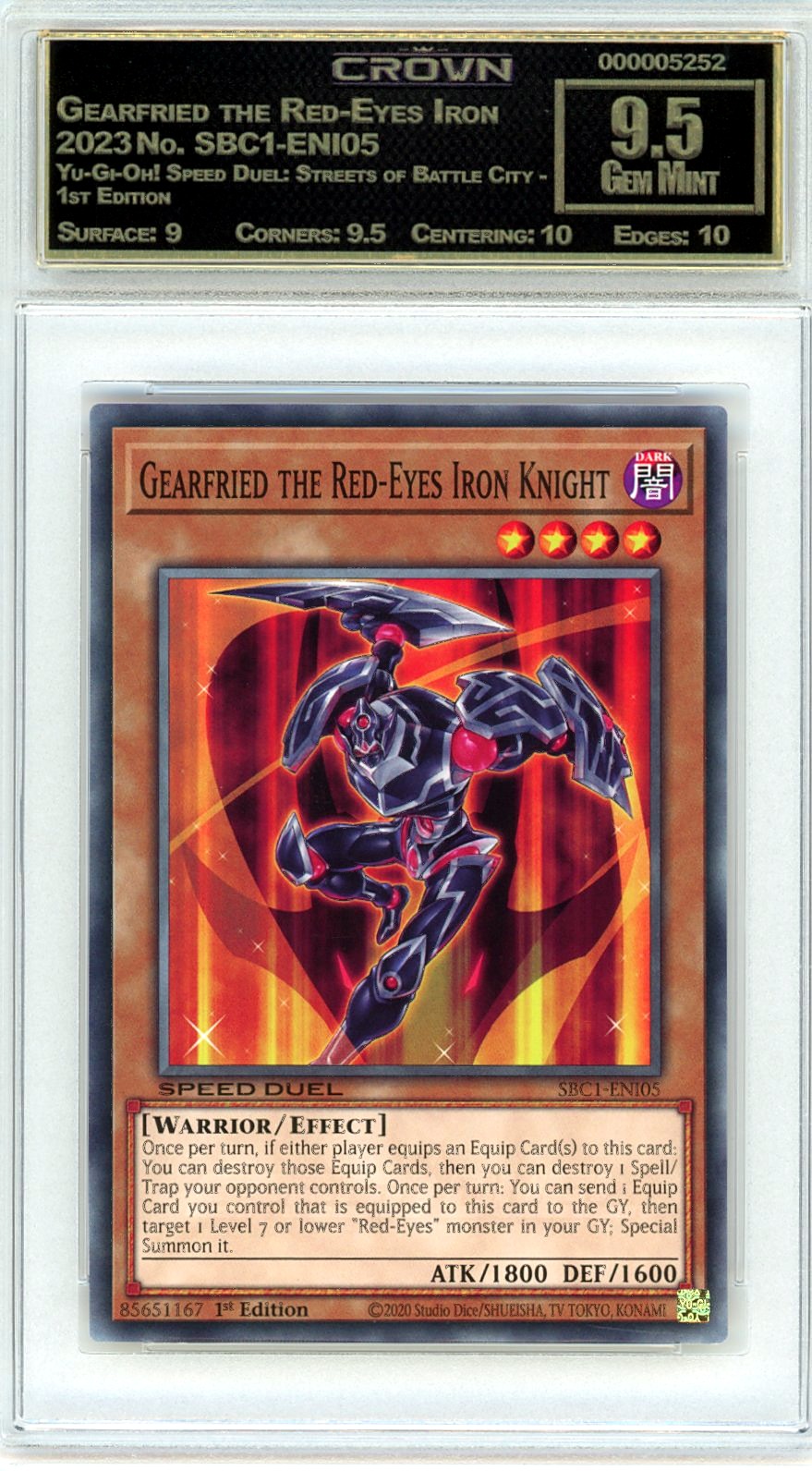 Gearfried the Red-Eyes Iron K…