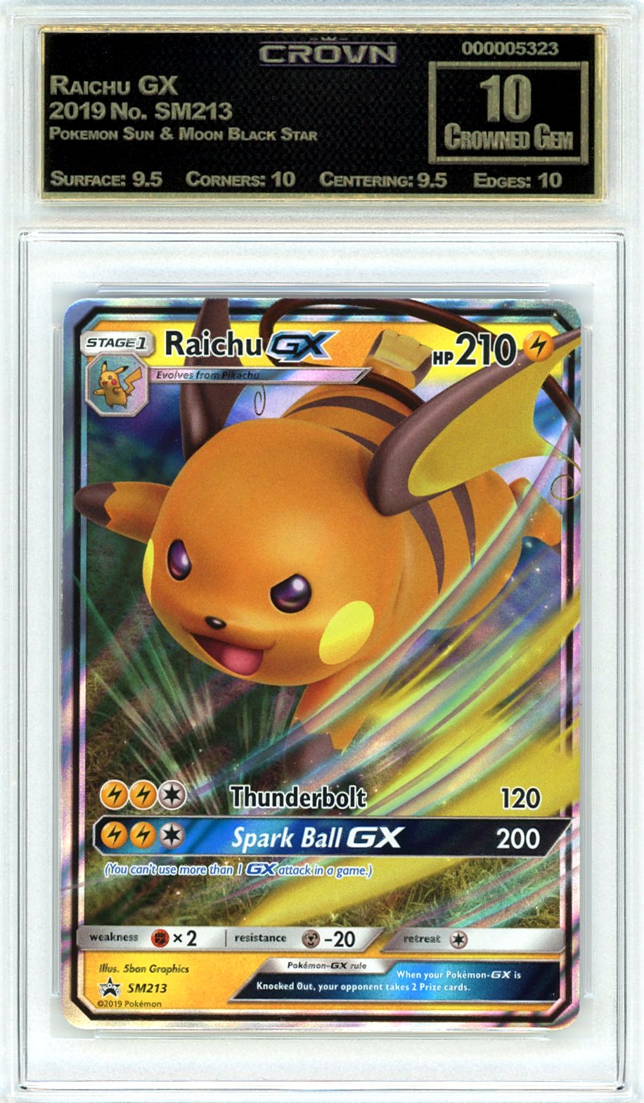 Raichu GX