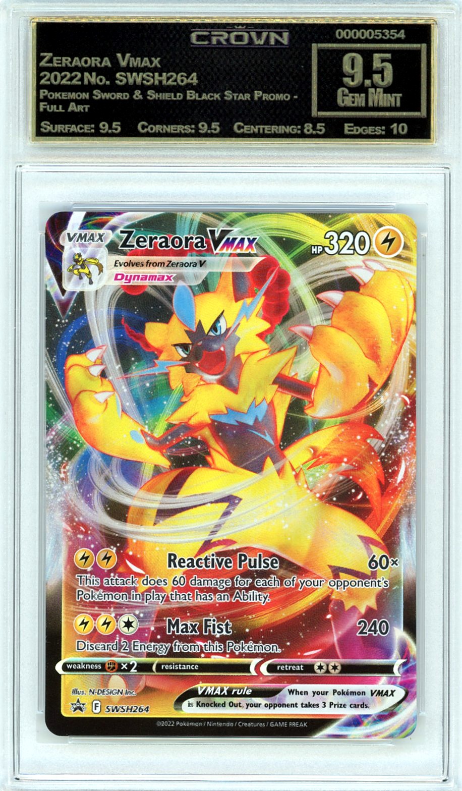 Zeraora Vmax