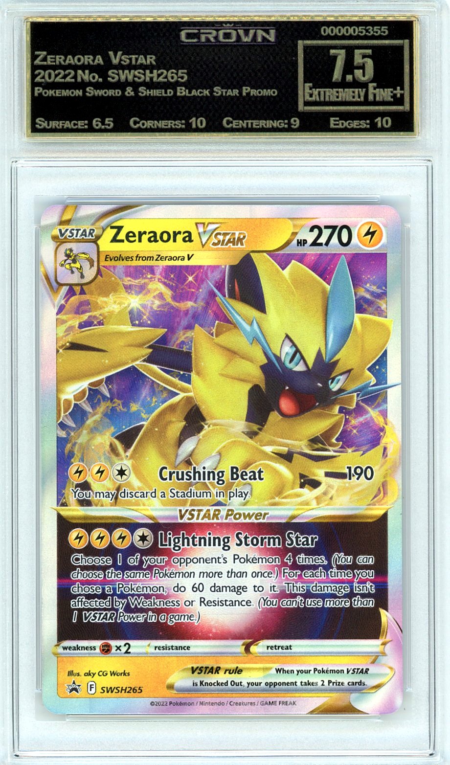 Zeraora Vstar