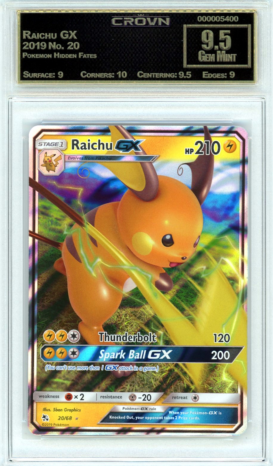 Raichu GX