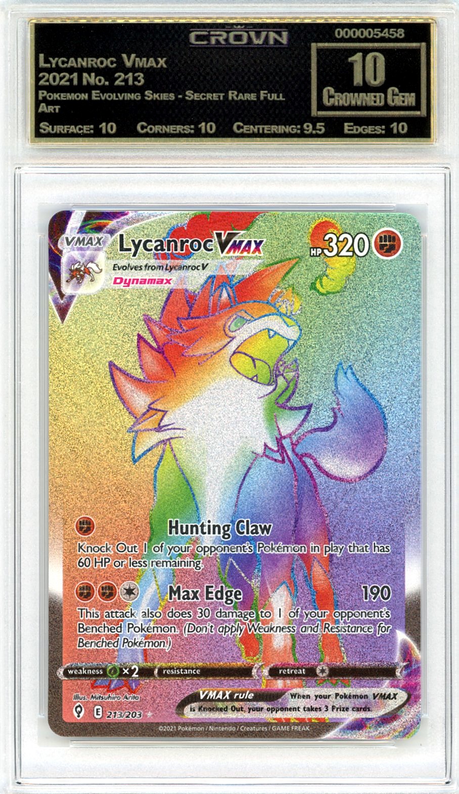 Lycanroc Vmax
