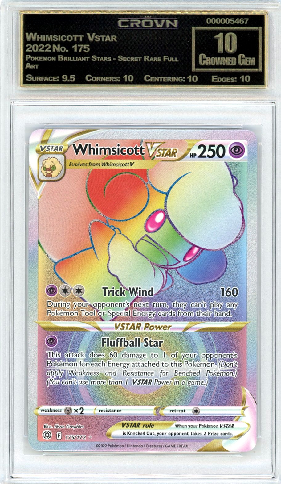 Whimsicott Vstar