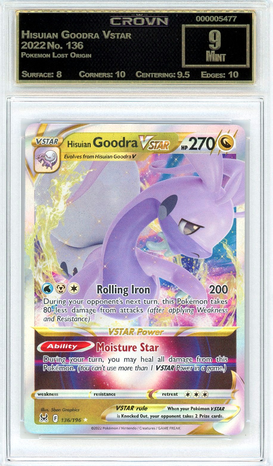 Hisuian Goodra Vstar