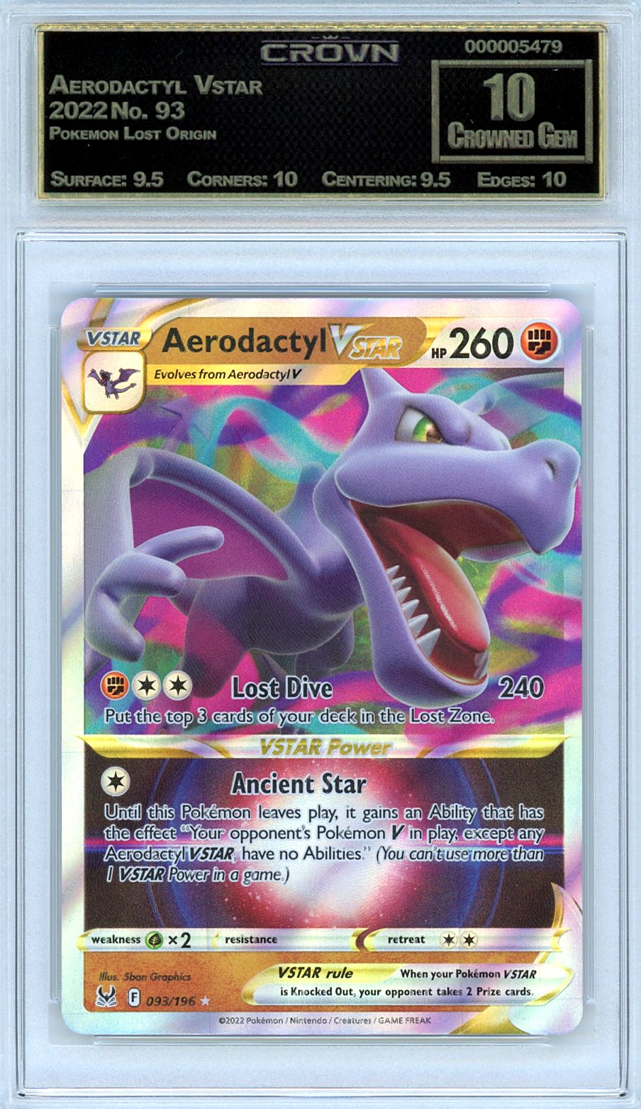 Aerodactyl Vstar