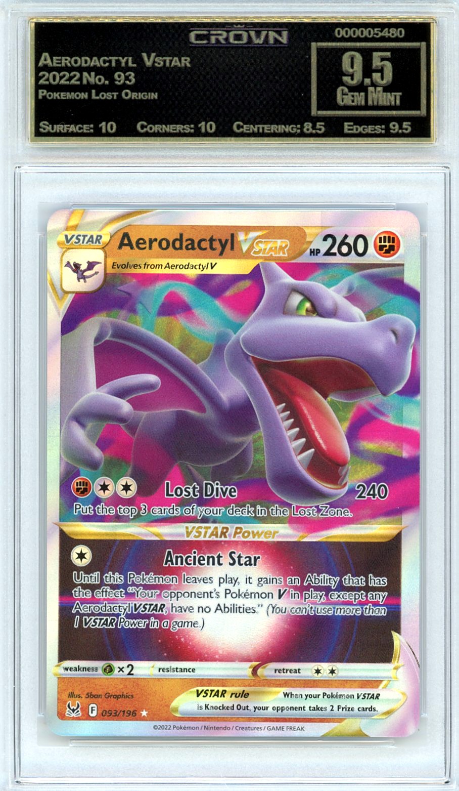 Aerodactyl Vstar