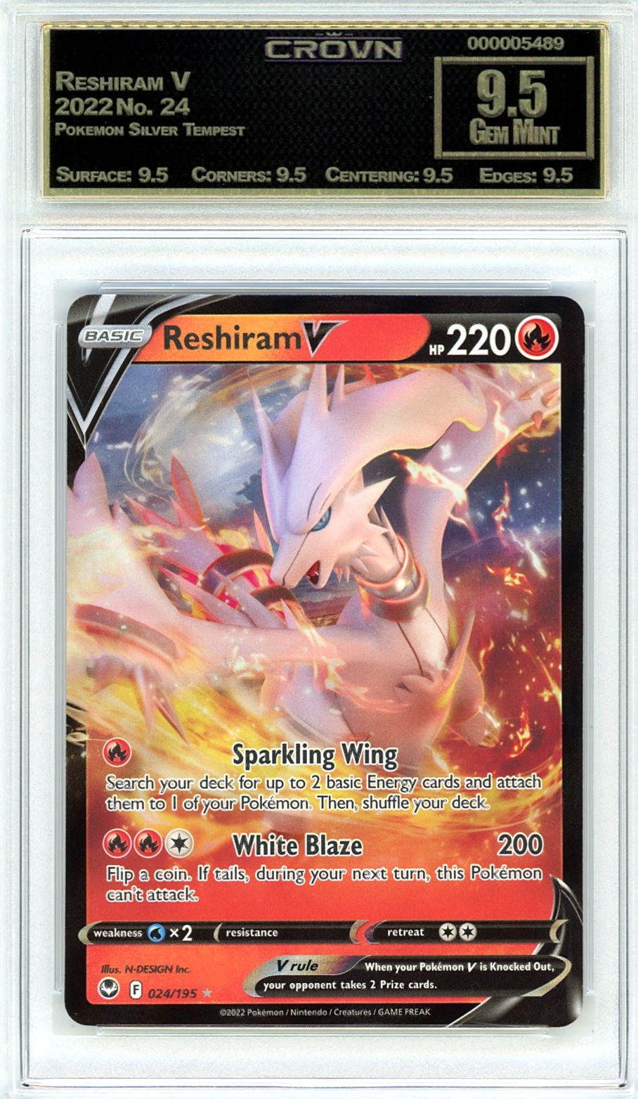 Reshiram V