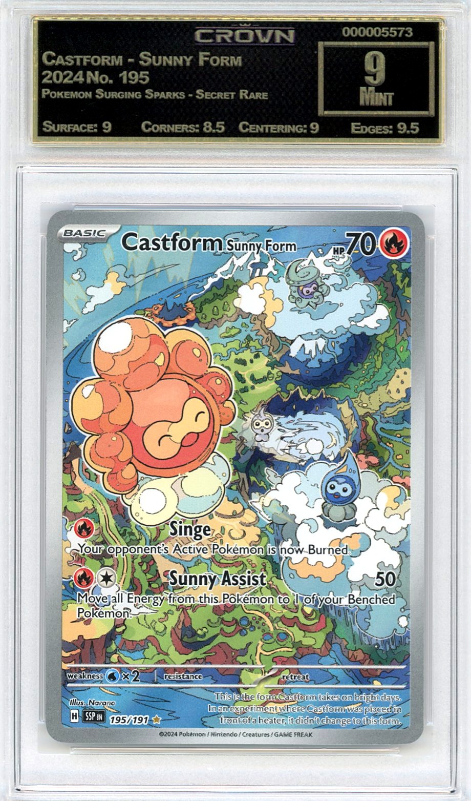Castform - Sunny Form