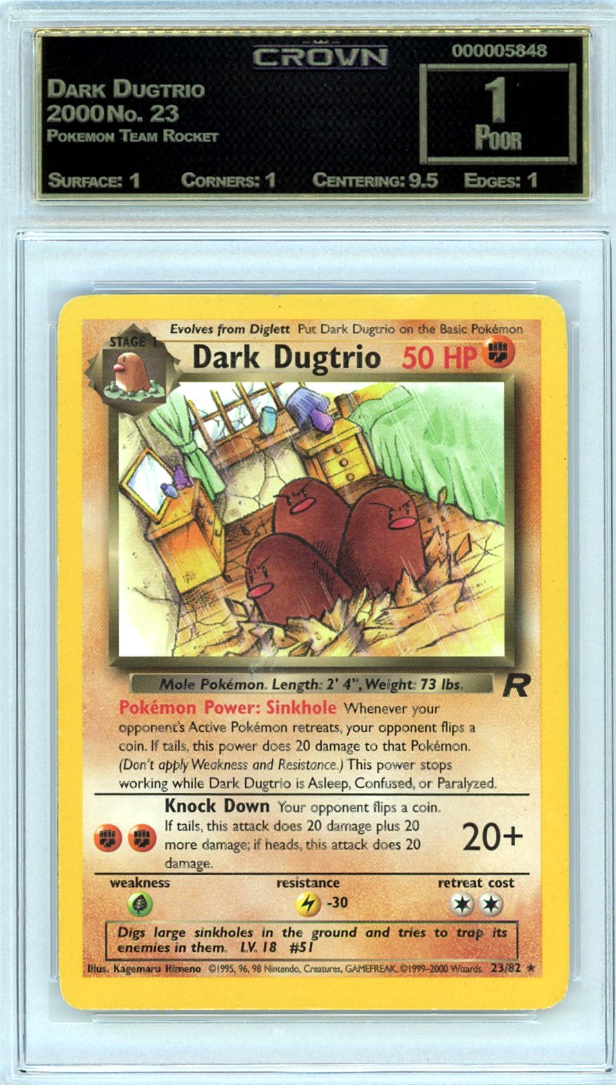 Dark Dugtrio