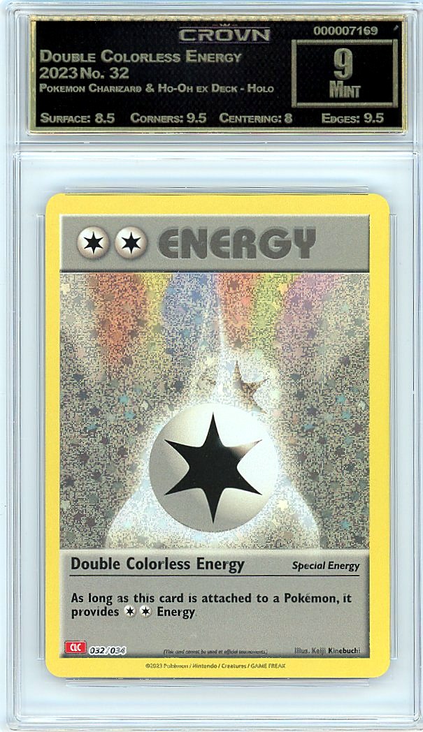 Double Colorless Energy