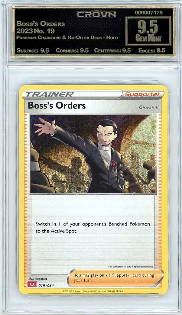 Boss's Orders