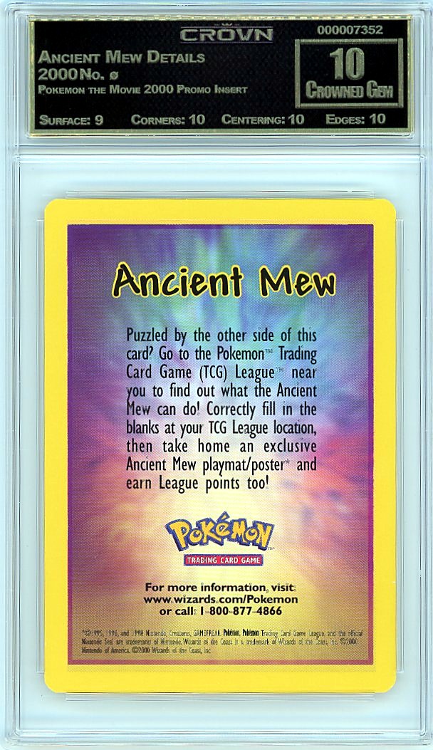 Ancient Mew Details