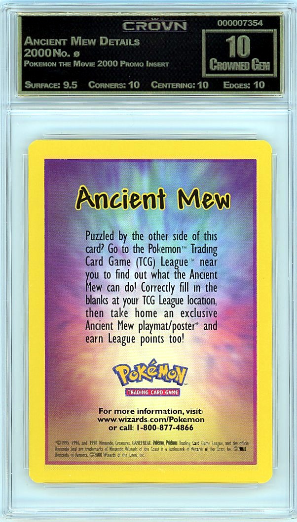 Ancient Mew Details