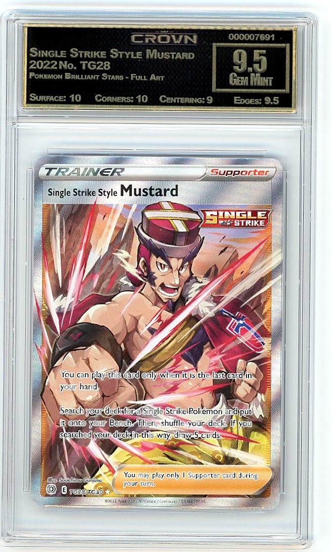 Single Strike Style Mustard