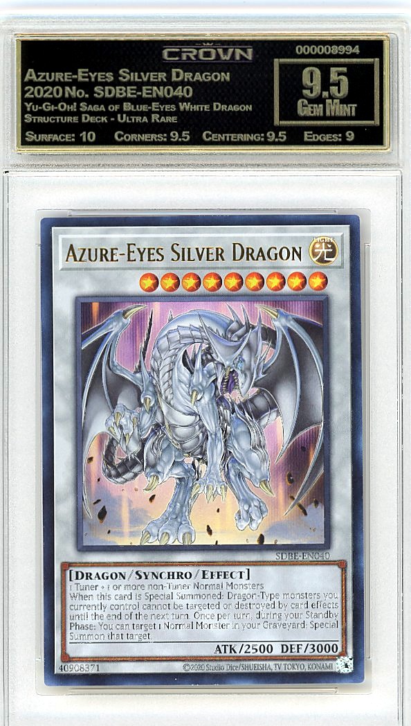 Azure-Eyes Silver Dragon