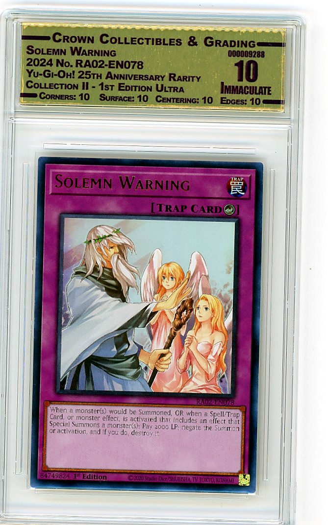 Solemn Warning