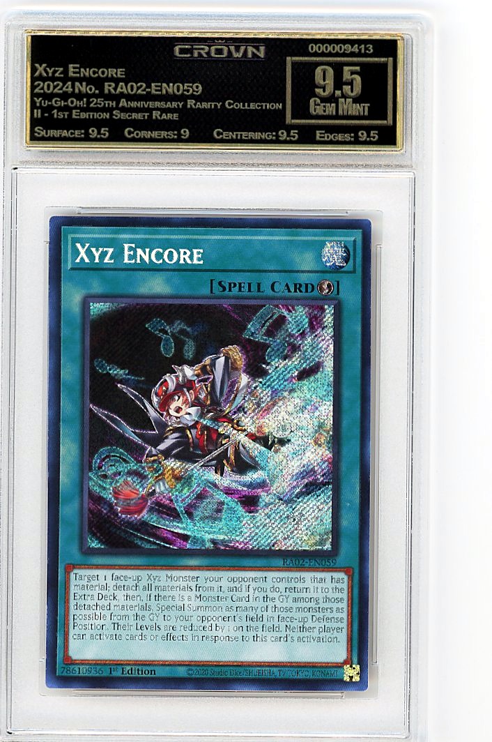 Xyz Encore