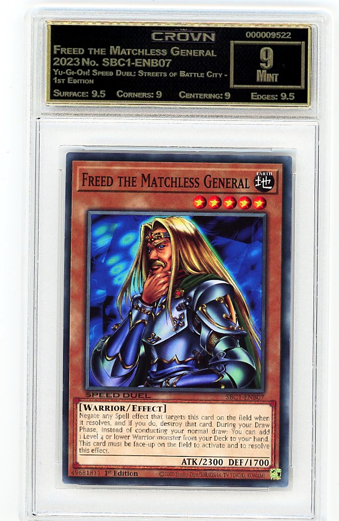 Freed the Matchless General