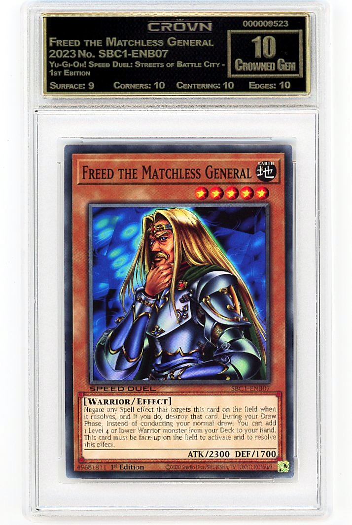 Freed the Matchless General