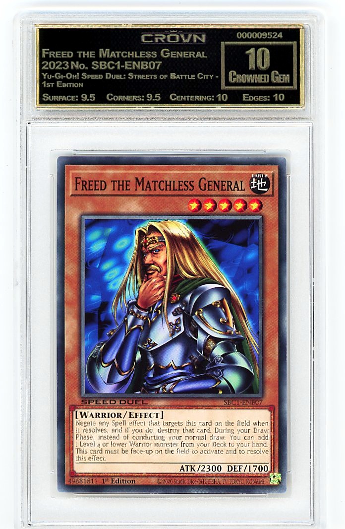 Freed the Matchless General
