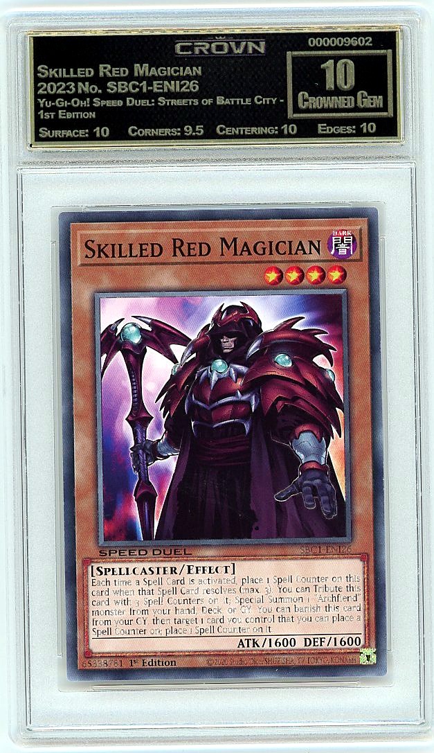 Skilled Red Magician