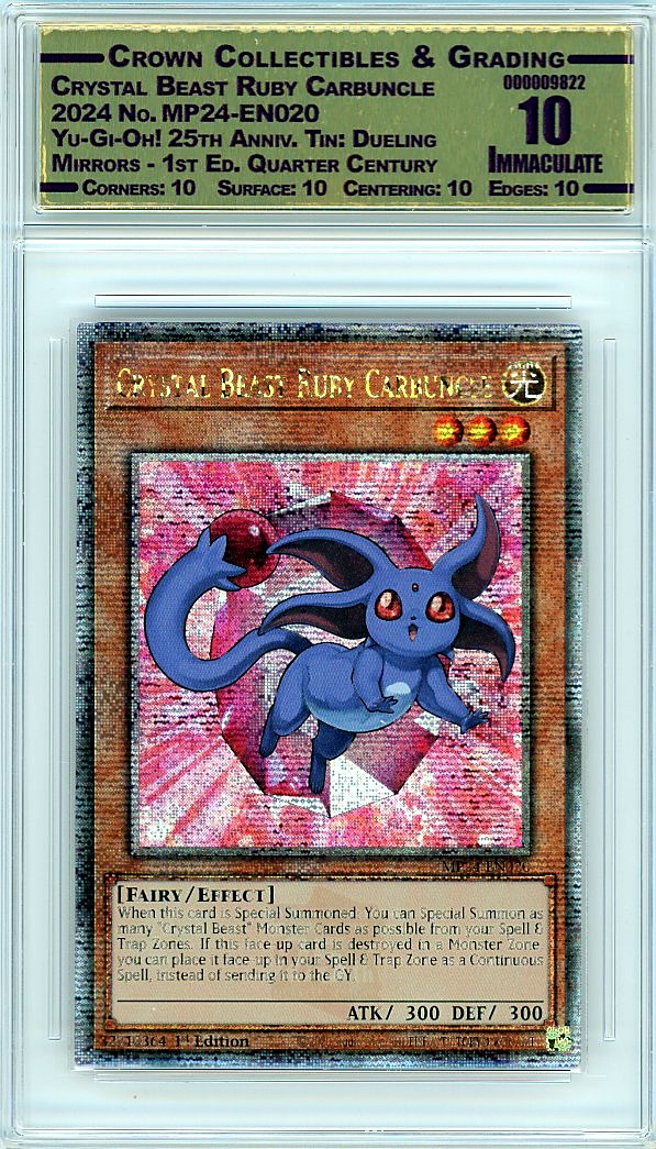 Crystal Beast Ruby Carbuncle