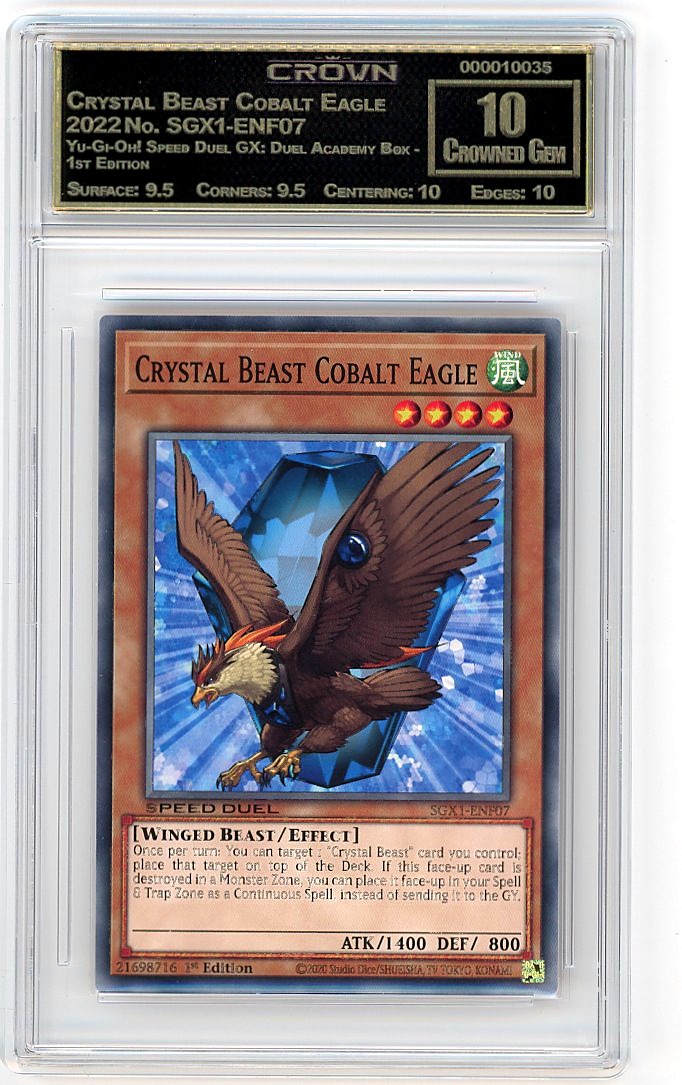 Crystal Beast Cobalt Eagle