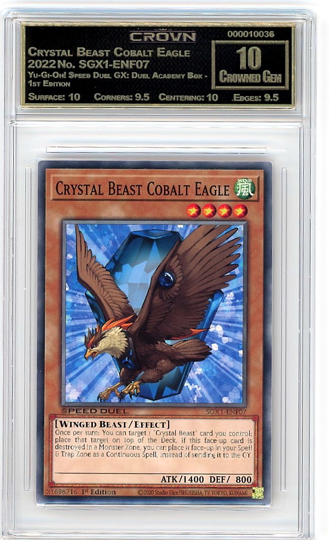 Crystal Beast Cobalt Eagle