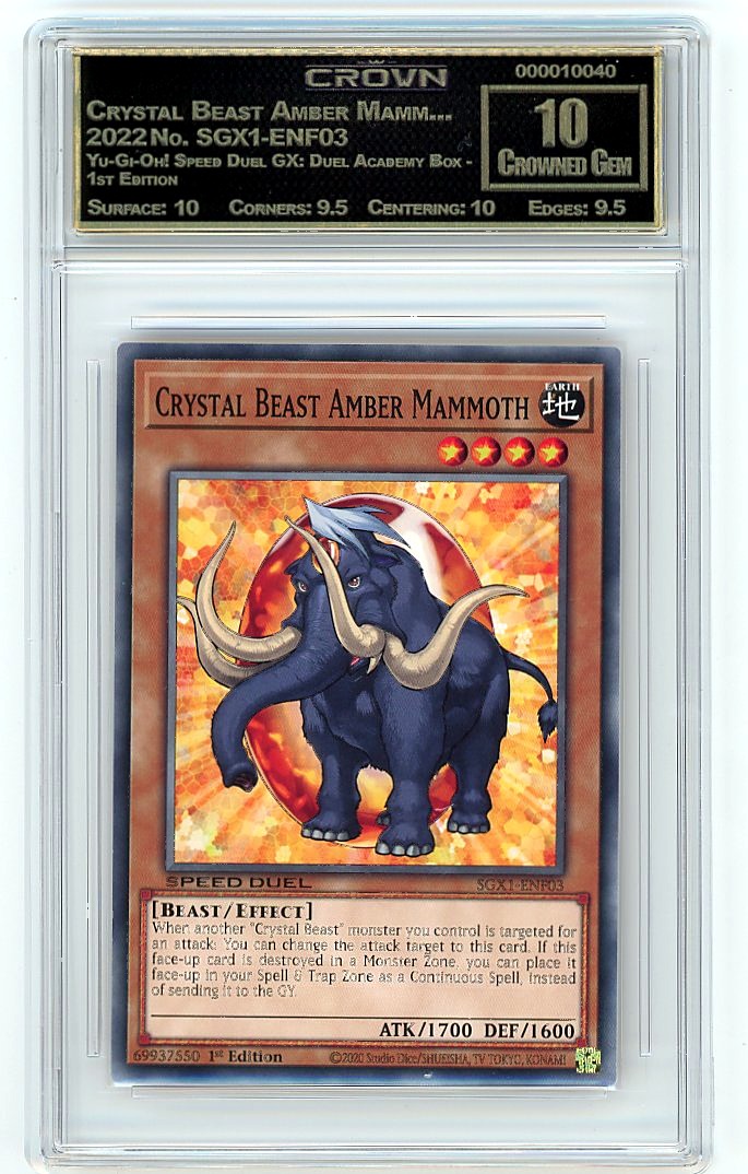 Crystal Beast Amber Mamm...