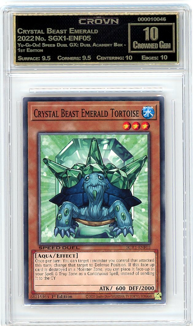 Crystal Beast Emerald Torto…