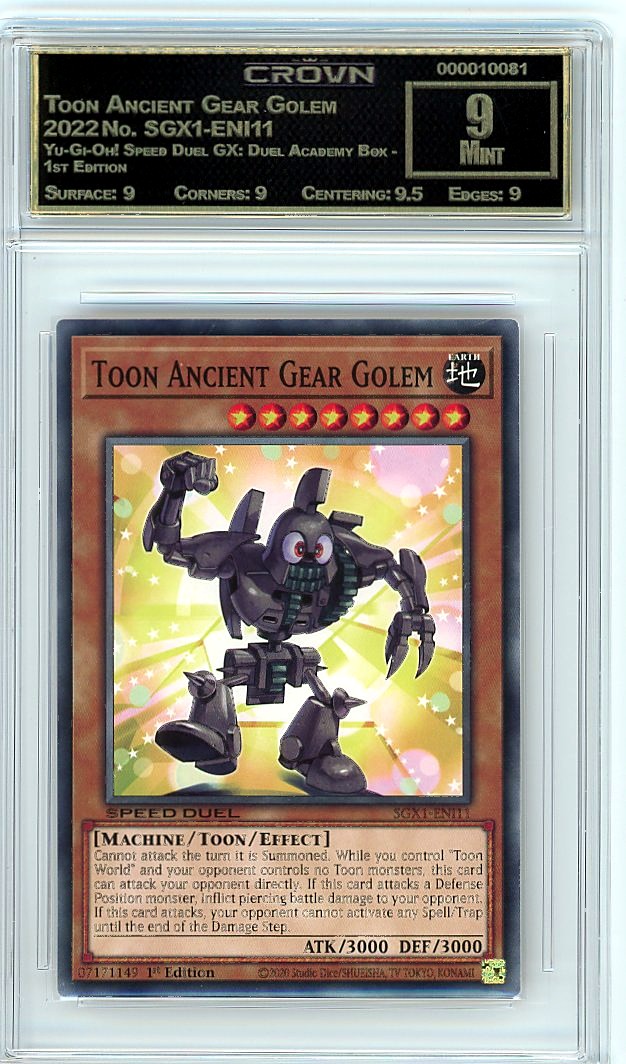 Toon Ancient Gear Golem