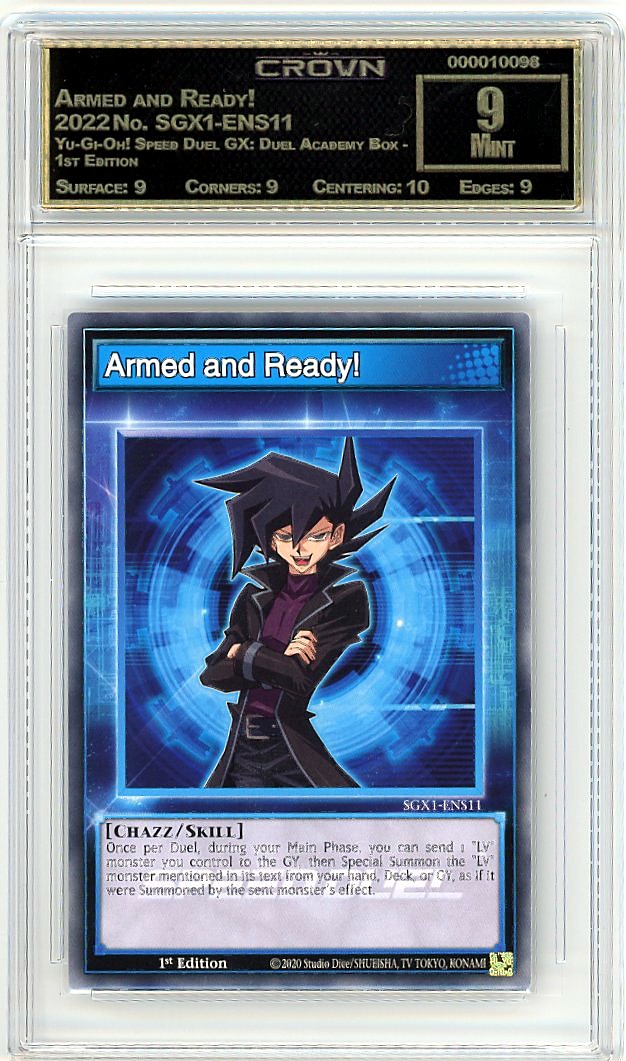 Armed and Ready!