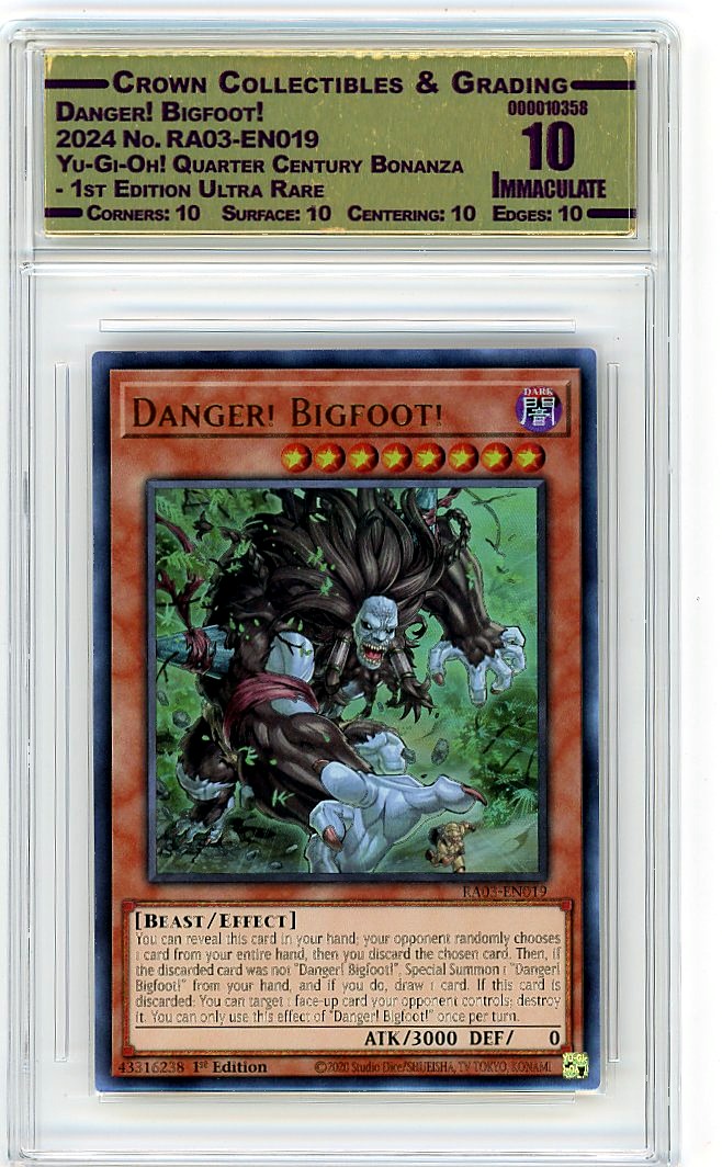 Danger! Bigfoot!