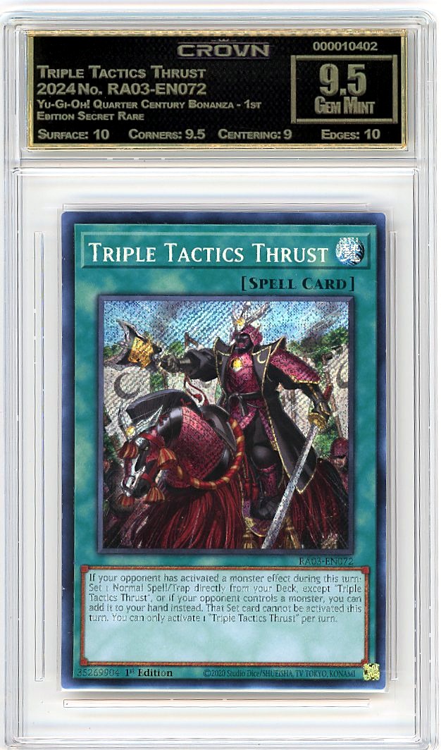 Triple Tactics Thrust