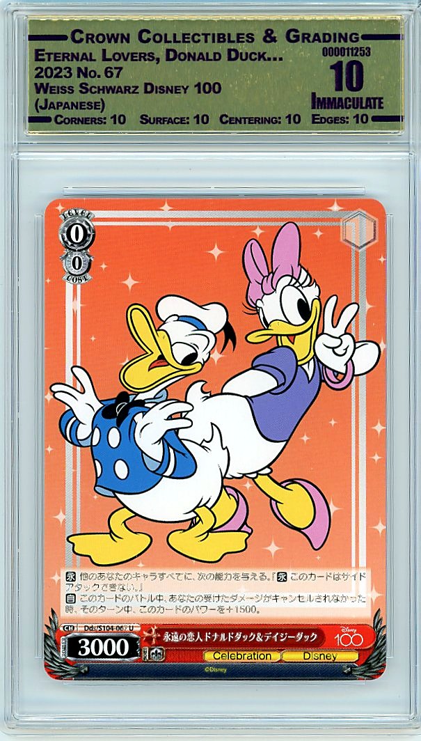 Eternal Lovers, Donald Duck…