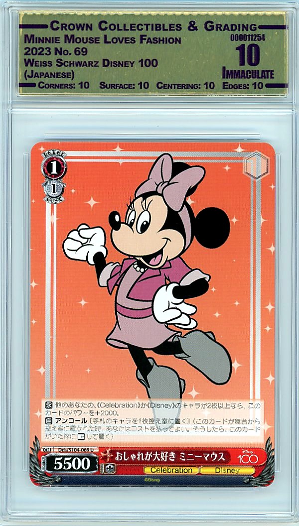 Minnie Mouse Loves Fashion