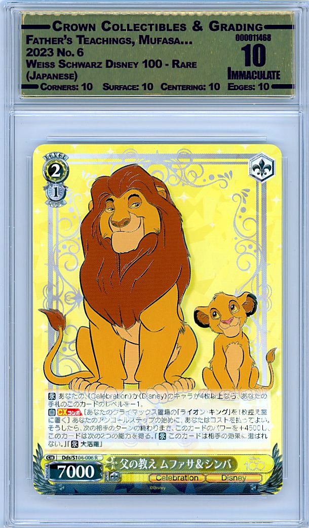 Father's Teachings, Mufasa…