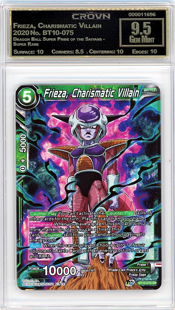 Frieza, Charismatic Villain