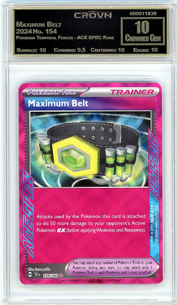 Maximum Belt
