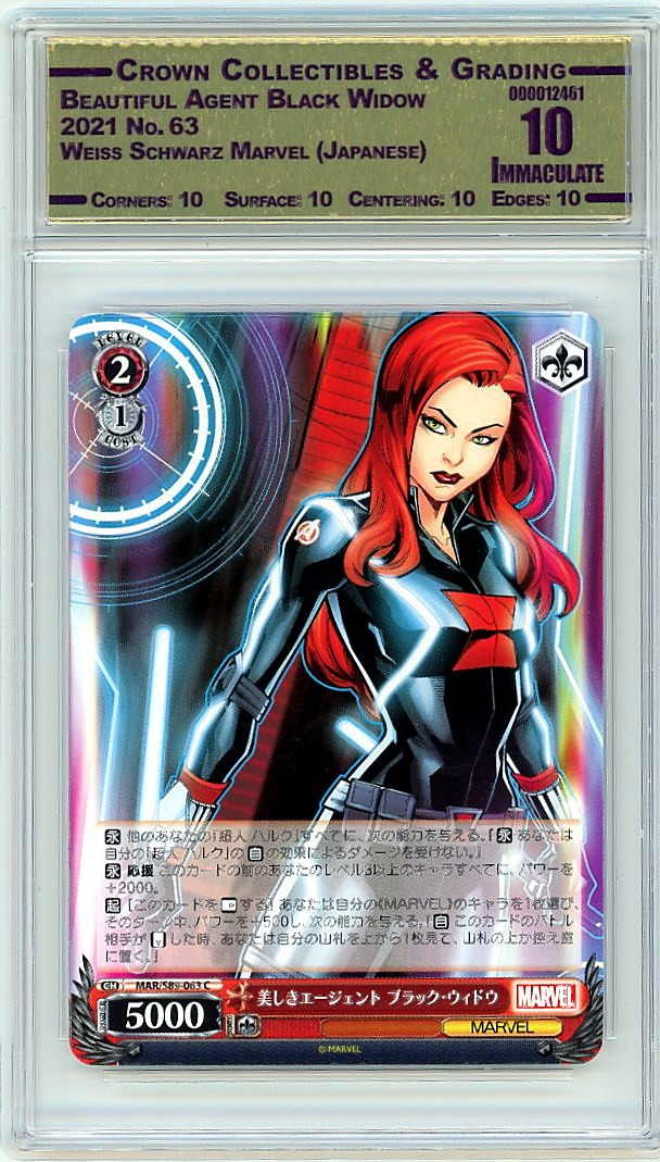 Beautiful Agent Black Widow